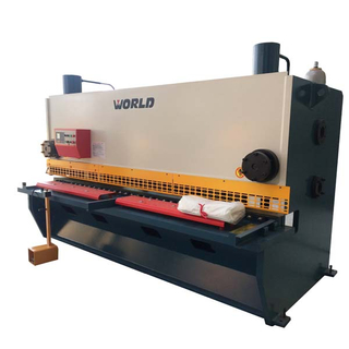 Máquina de corte de guillotina hidráulica para placa de acero de 8 mm de espesor