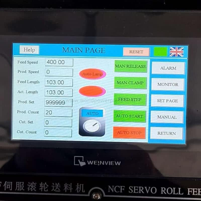 Alimentador automático de prensa automática de alimentación de rollo de bobina de metal